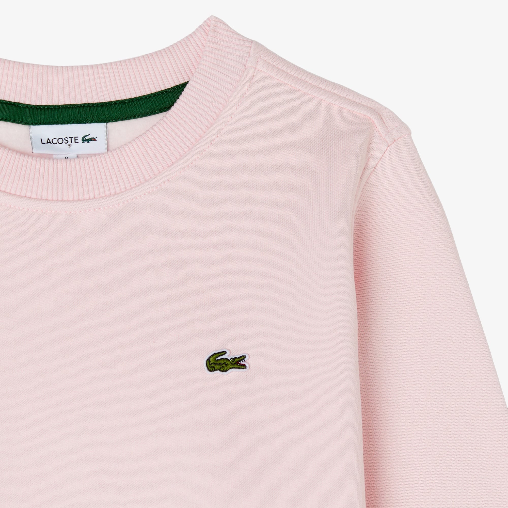 Çocuk Bisiklet Yaka Pembe Sweatshirt