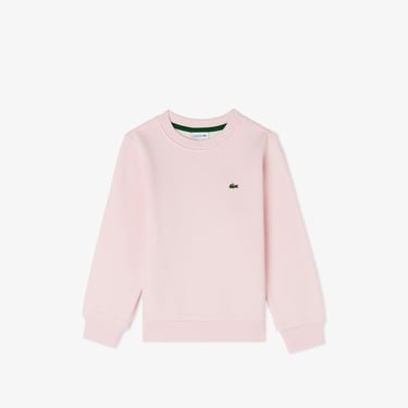  Çocuk Bisiklet Yaka Pembe Sweatshirt