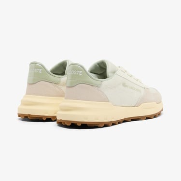  Lacoste Elite Active Evo Kadın Krem Sneaker