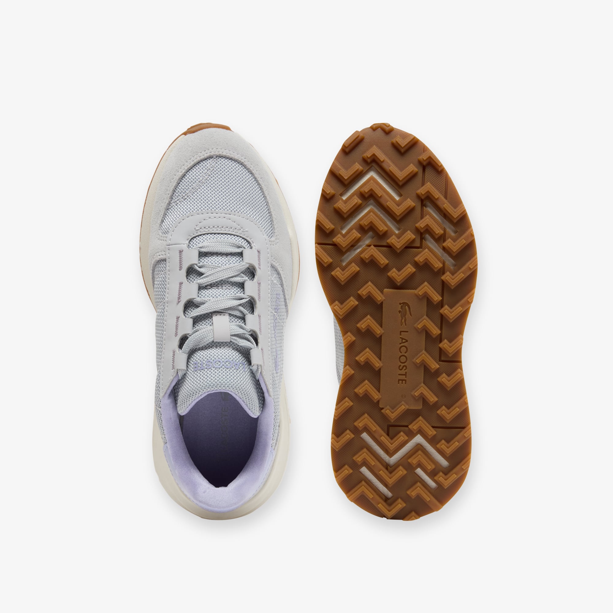 Lacoste Lacoste Elite Active Evo Kadın Gri Spor Ayakkabı Sneaker | FashFed Gri - 6. görsel