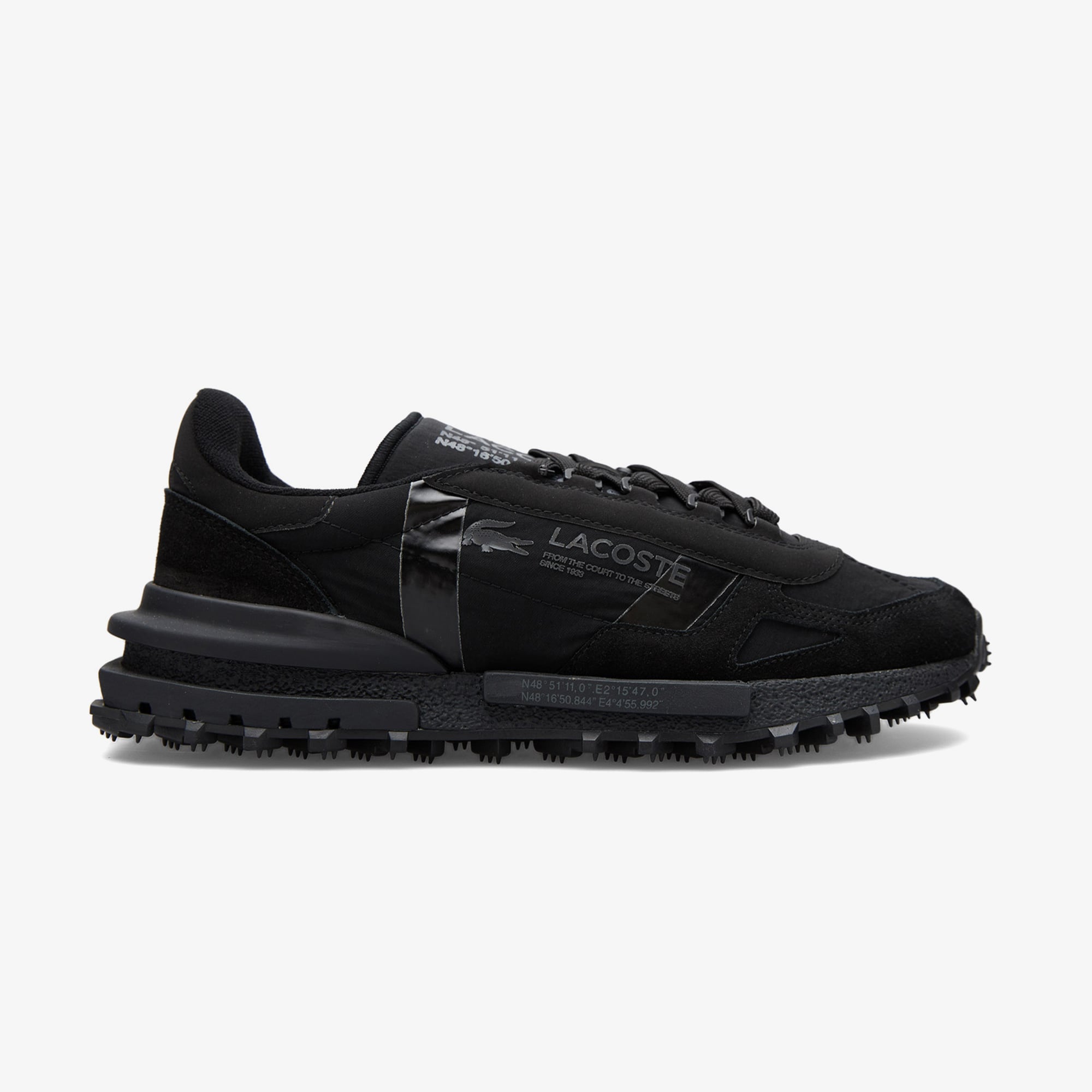  Lacoste Elite Active Erkek Siyah Sneaker