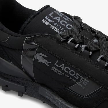  Lacoste Elite Active Erkek Siyah Sneaker