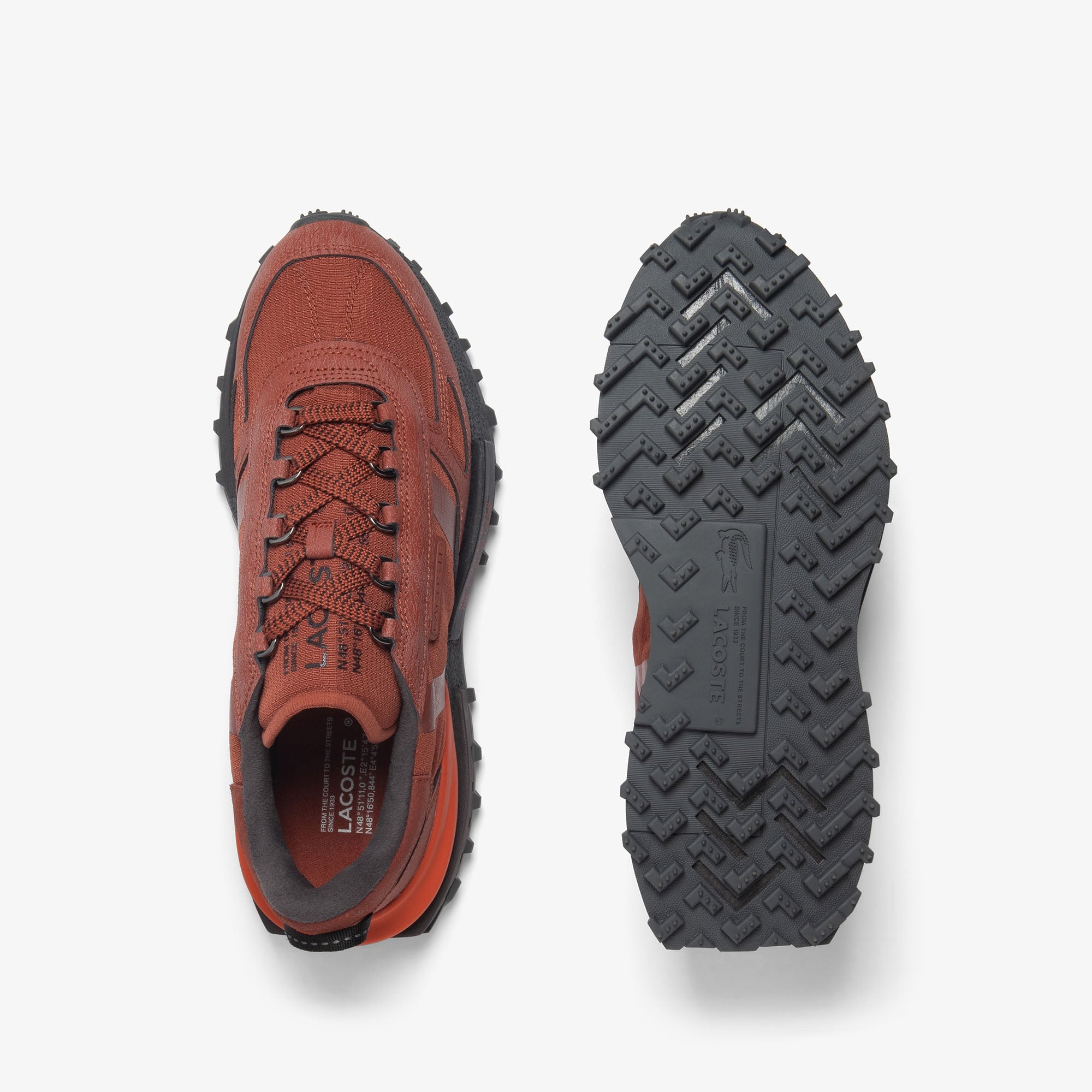 Lacoste Elite Active Winter Erkek Turuncu Sneaker