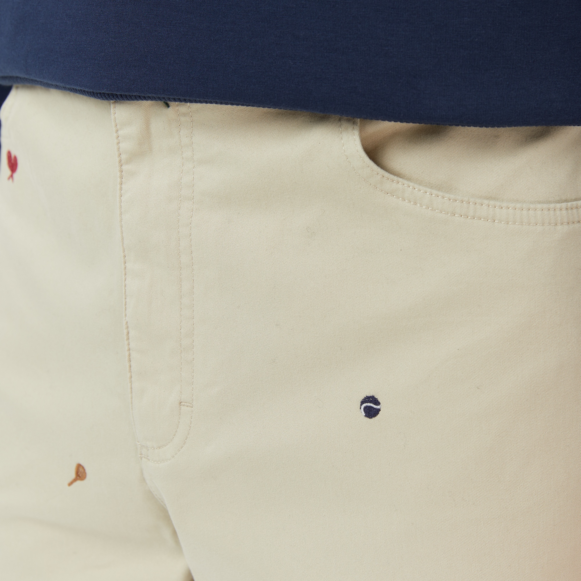 Lacoste Erkek Relaxed Fit Bej Pantolon