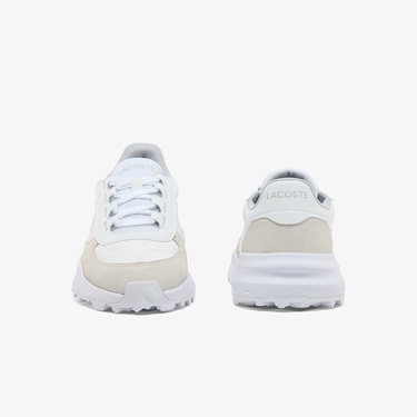  Lacoste Elite Active Evo Kadın Krem Sneaker