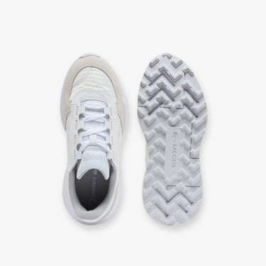  Lacoste Elite Active Evo Kadın Krem Sneaker