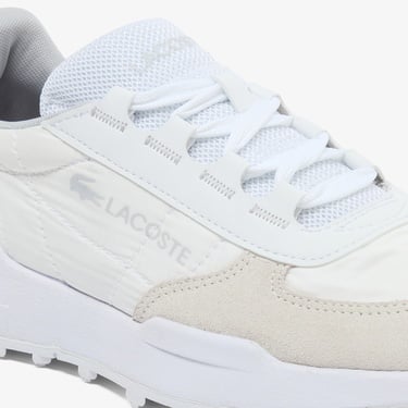  Lacoste Elite Active Evo Kadın Krem Sneaker
