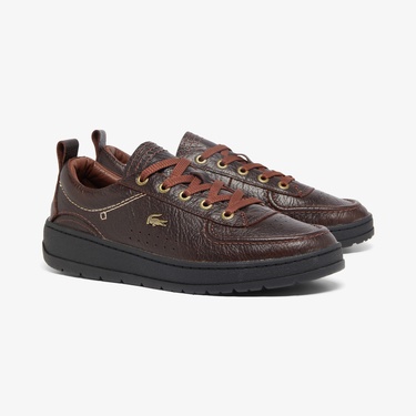  Lacoste Umpire Erkek Kahverengi Sneaker
