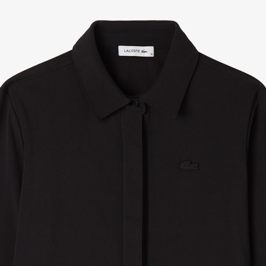  Lacoste Kadın Siyah Gömlek