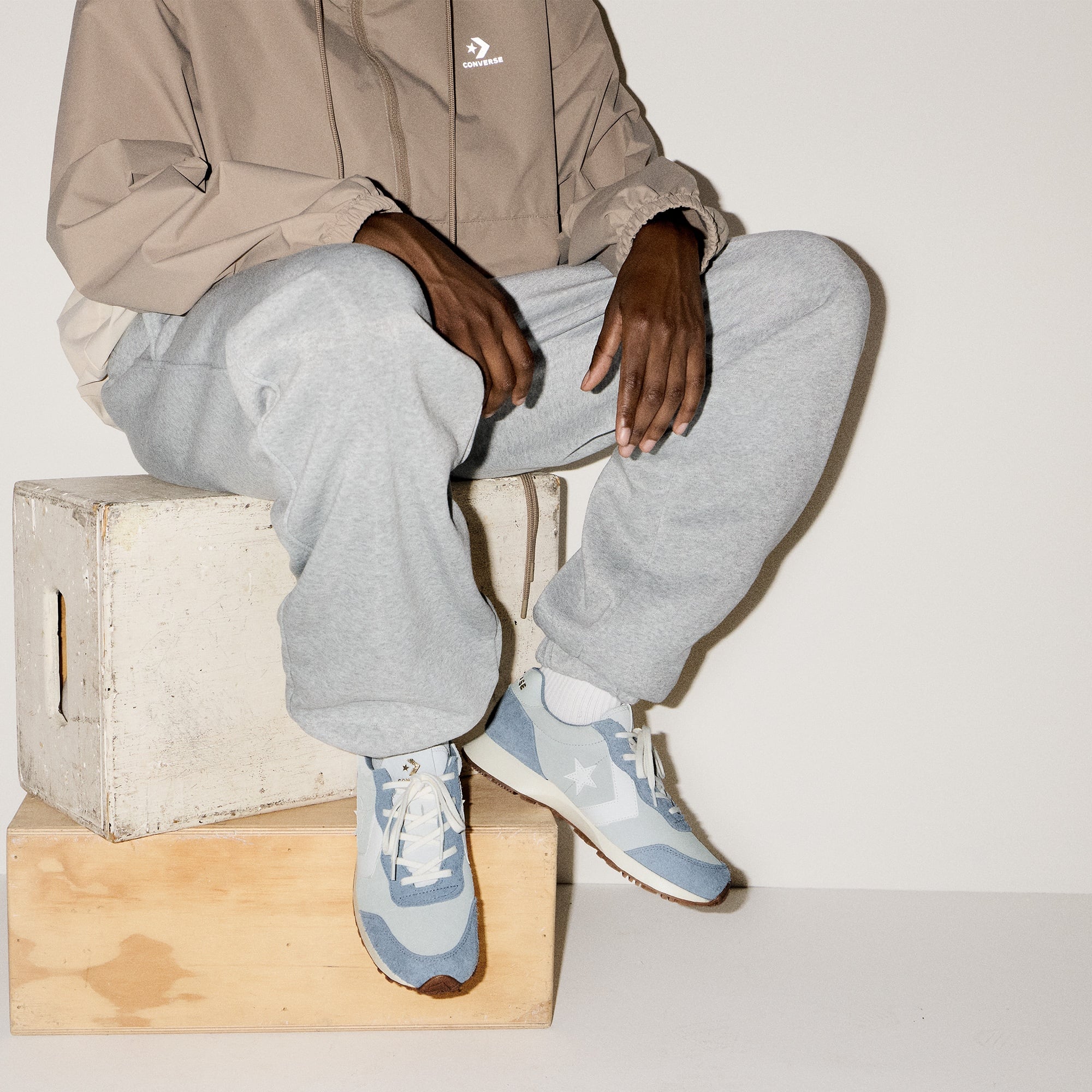 Converse Omega Trainer Unisex Gri Sneaker