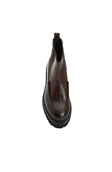 George Hogg Erkek Kahverengi Chelsea Deri Bot