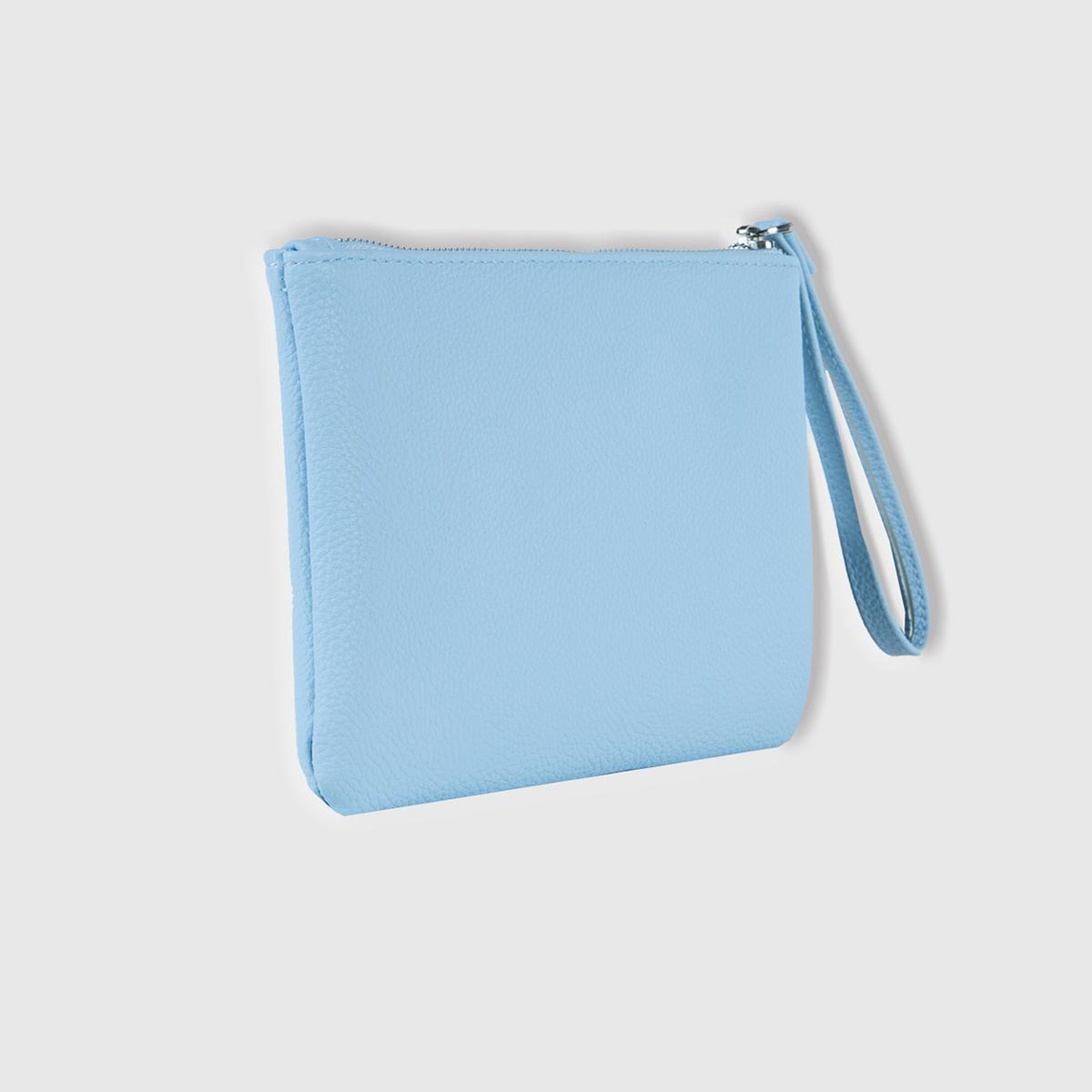 Unisex Açık Mavi Clutch Çanta