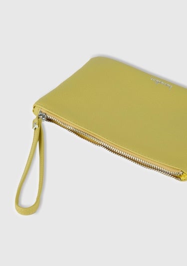  Unisex Sarı Clutch Çanta