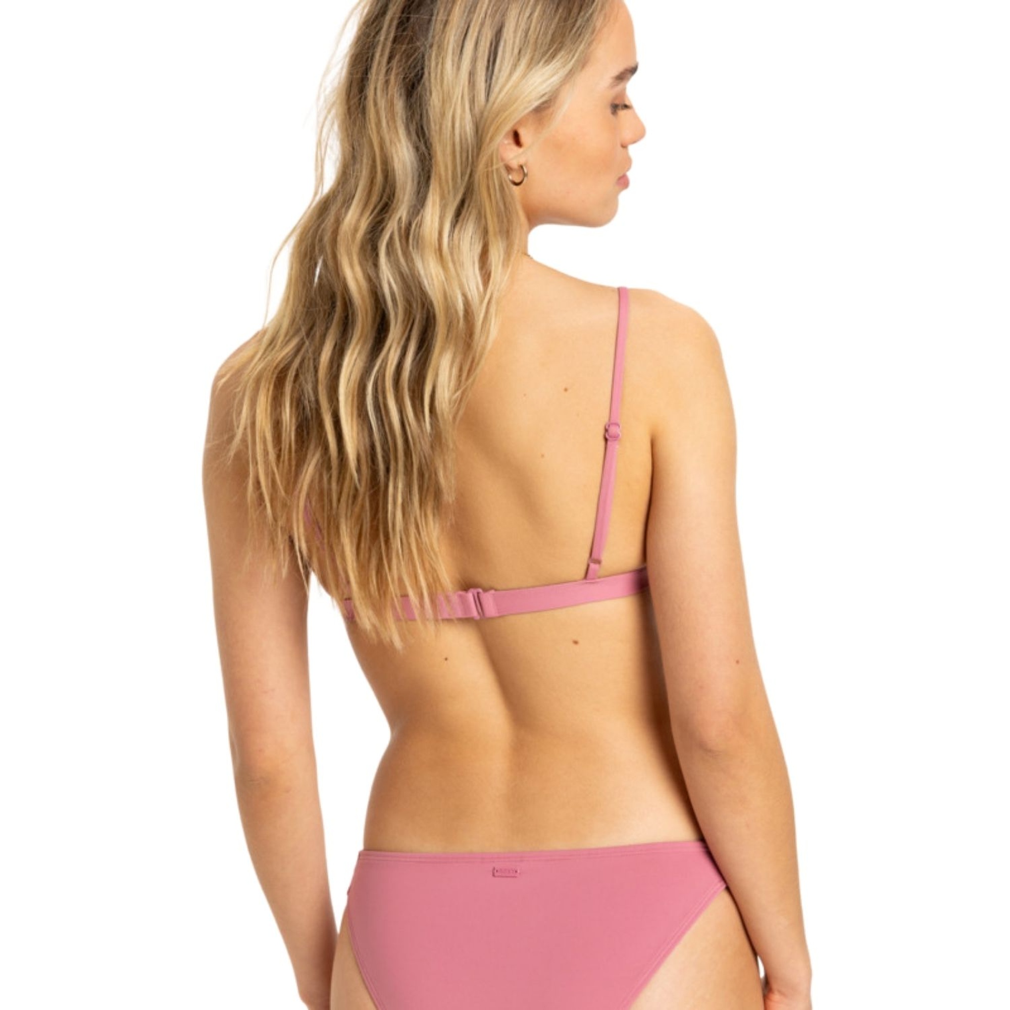 Roxy Beach Classics Fixed Tri Kadın Pembe Bikini Üst