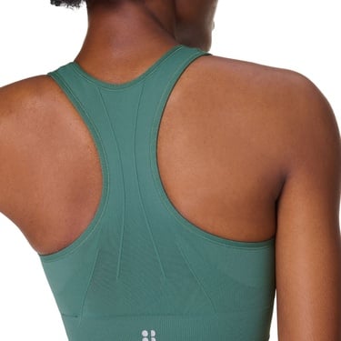  Sweaty Betty Stamina Seamless Sports Kadın Yeşil Fitness Bra