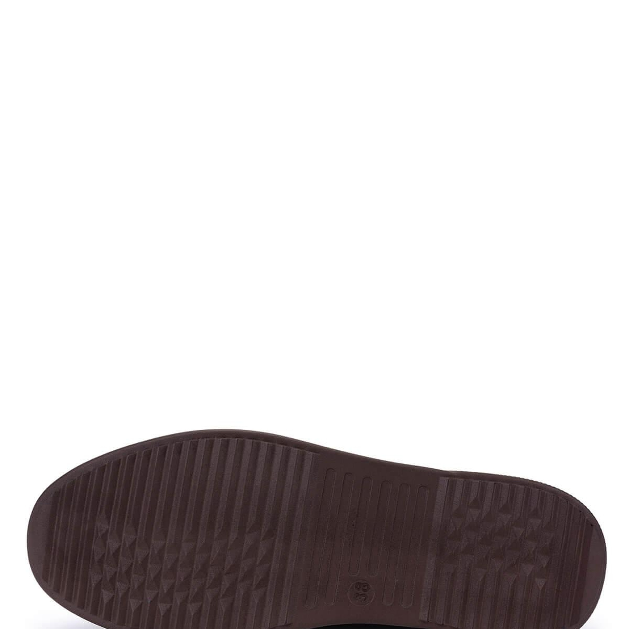 Tamer Tanca Kadın Hakiki Deri Kahverengi Rugan Casual Bot