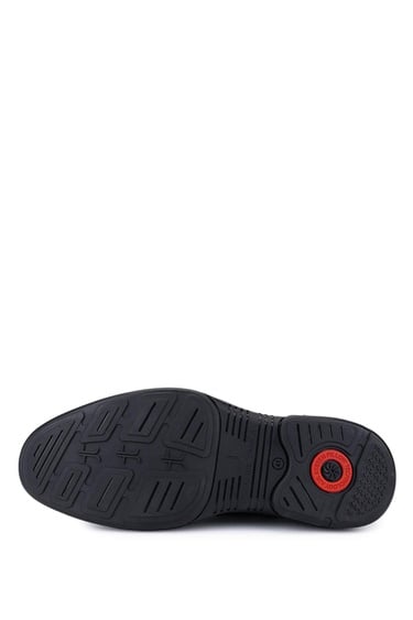  Tamer Tanca Erkek Hakiki Deri Siyah Klasik Bot