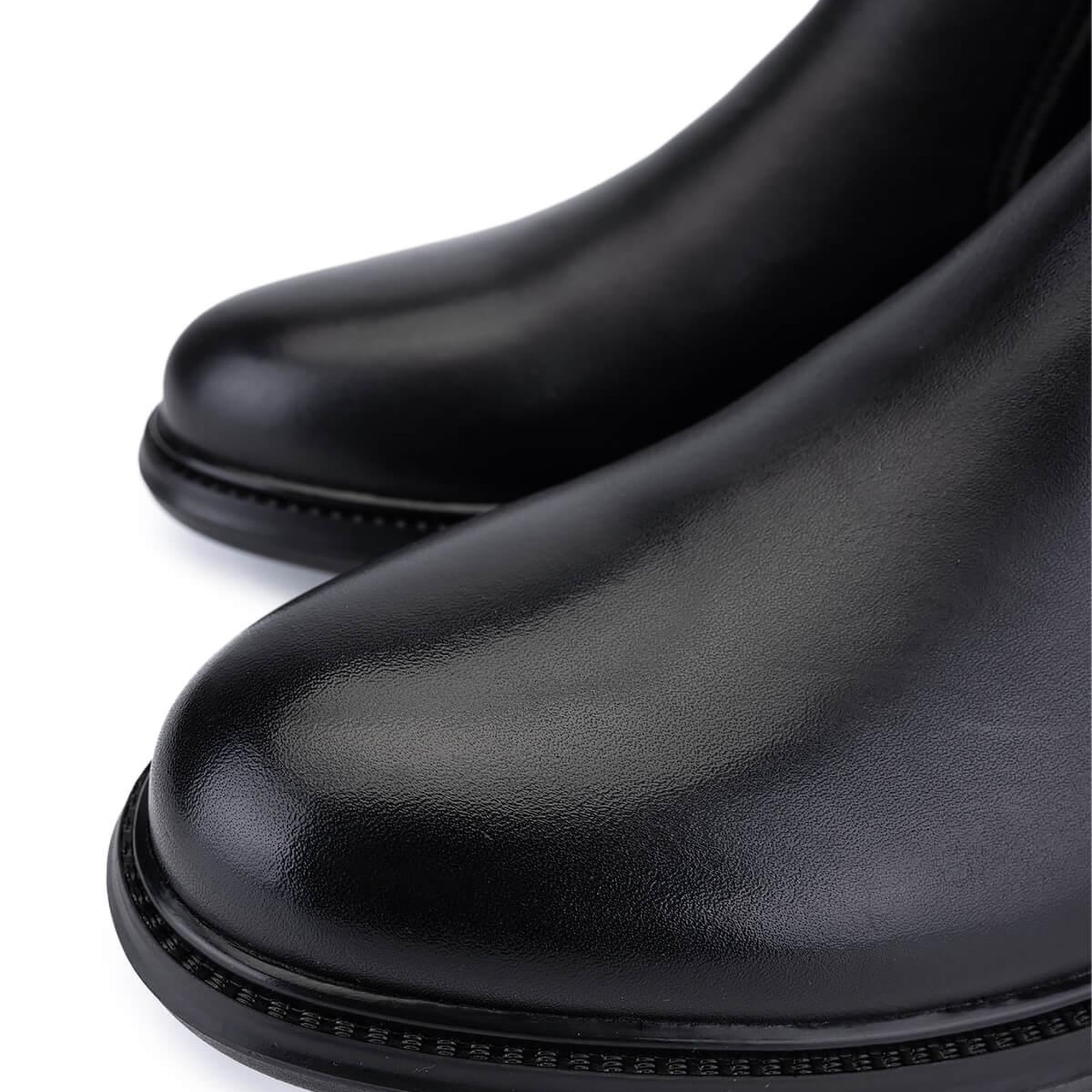 Tamer Tanca Erkek Hakiki Deri Siyah Klasik Bot