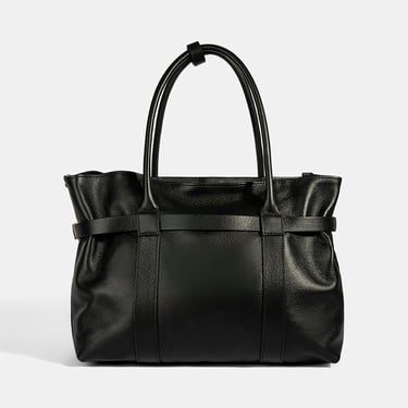  Kadın Siyah Cüzdan Aksesuarlı Deri Omuz Çantası