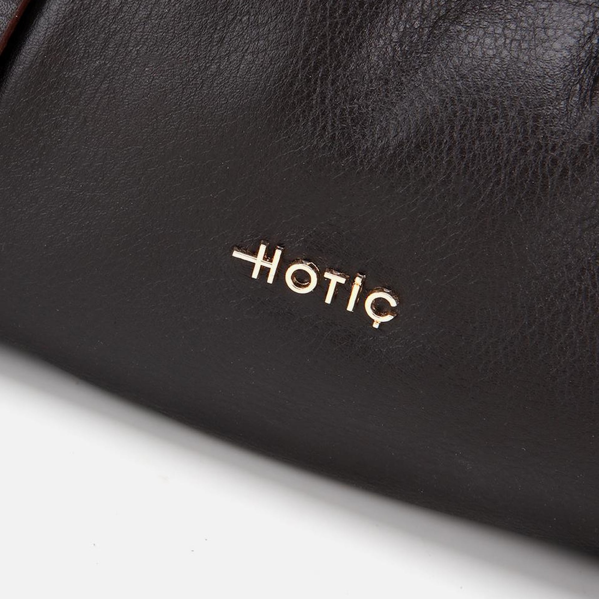 Kadın Deri Kahverengi Yumuşak Dokulu Bowling Omuz Çantası