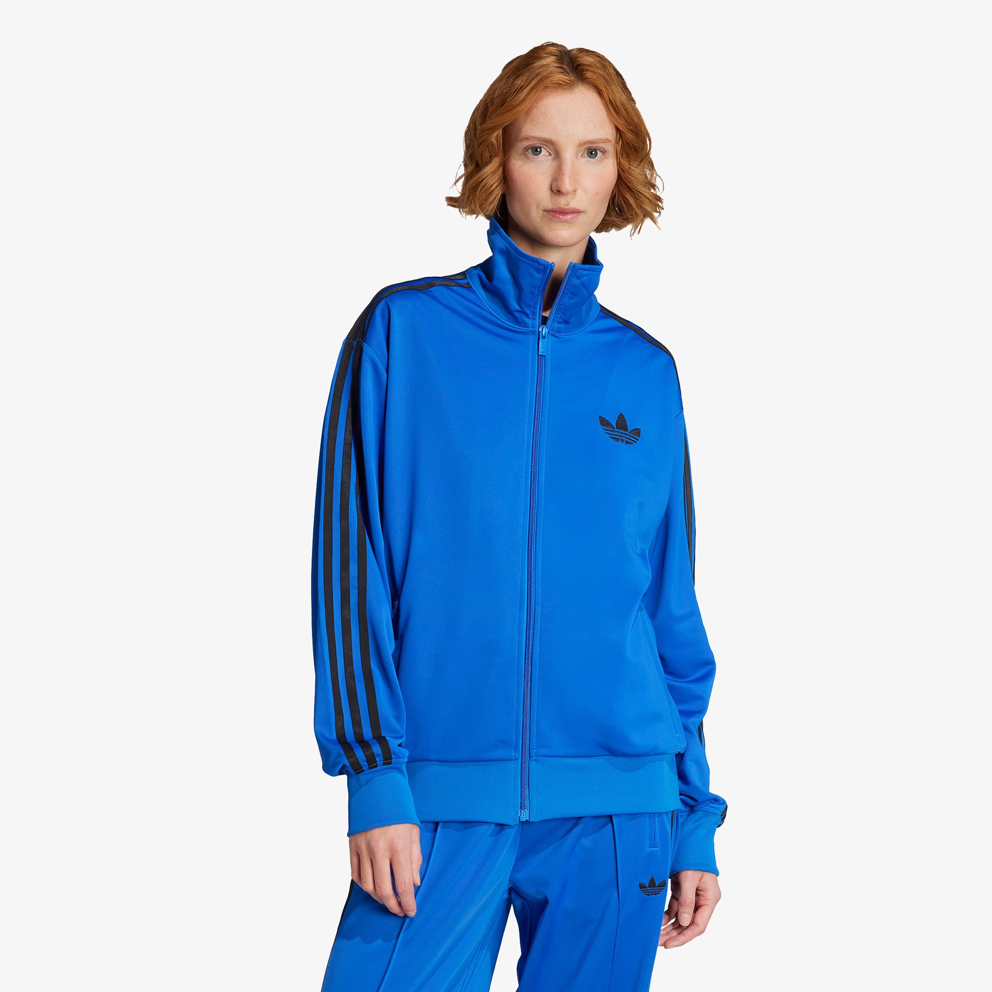  Adidas Firebird Kadın Mavi Eşofman Üstü