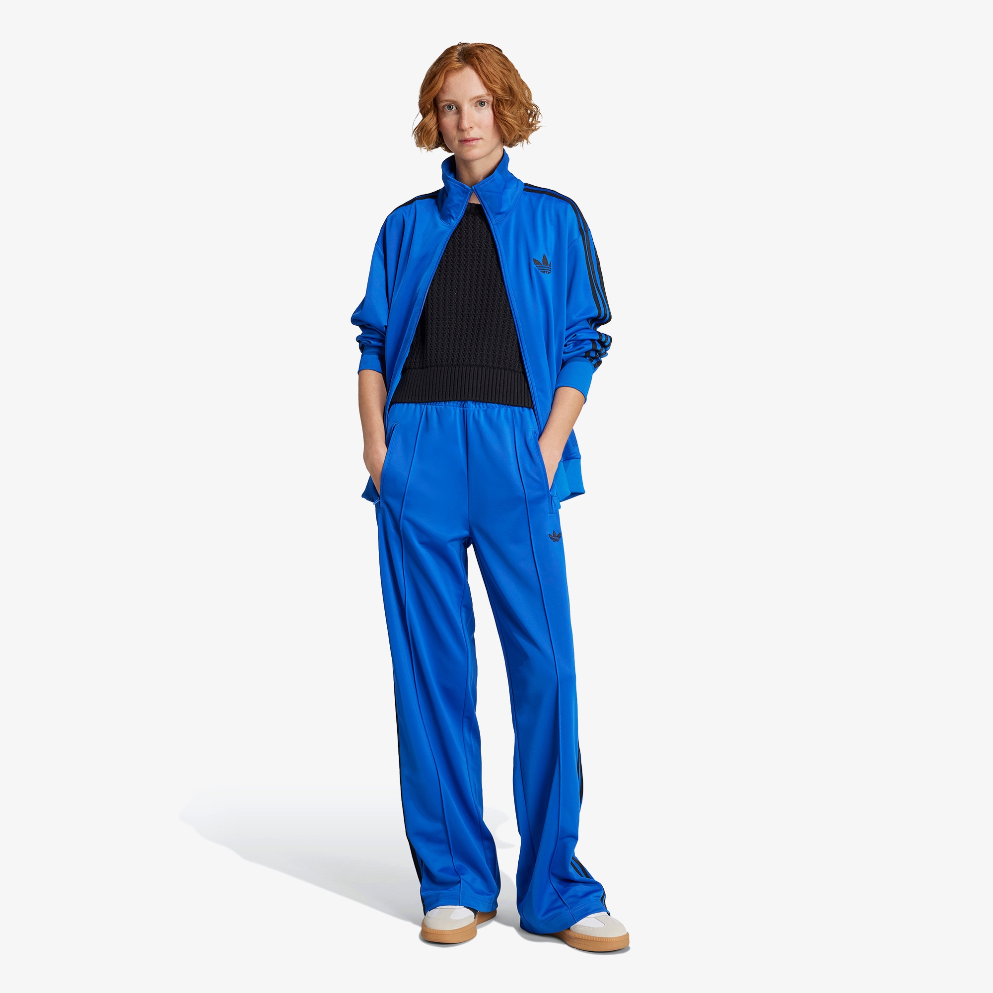 Adidas Firebird Kadın Mavi Eşofman Üstü