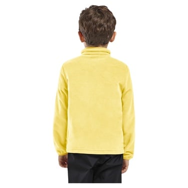  Jack Wolfskin Taunus Halfzip K Unisex Çocuk Sarı Polar