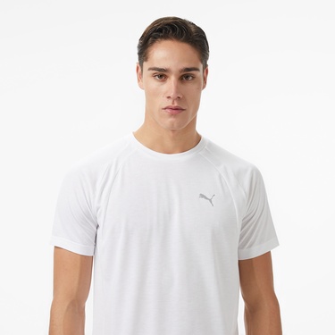  Puma Evostrıpe  Erkek Beyaz T-Shirt