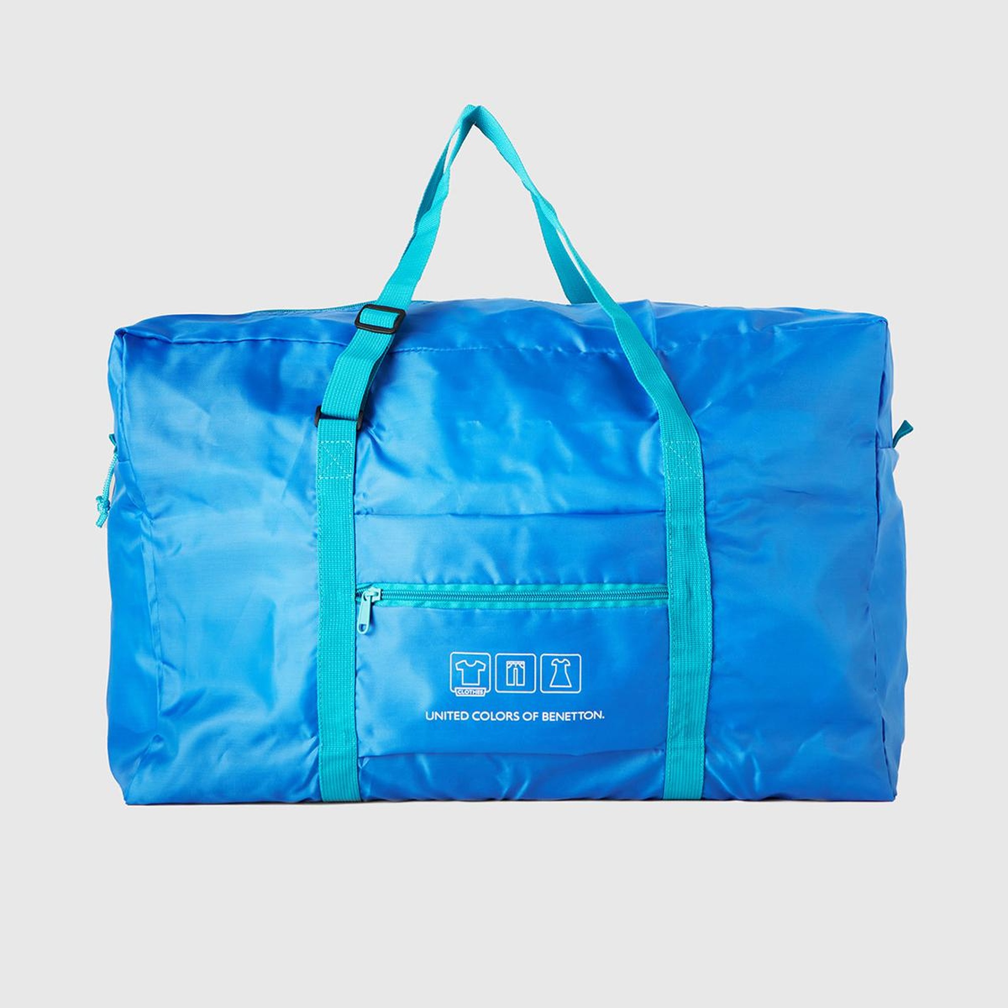 Unisex Lacivert Katlanabilir Seyahat Çantası