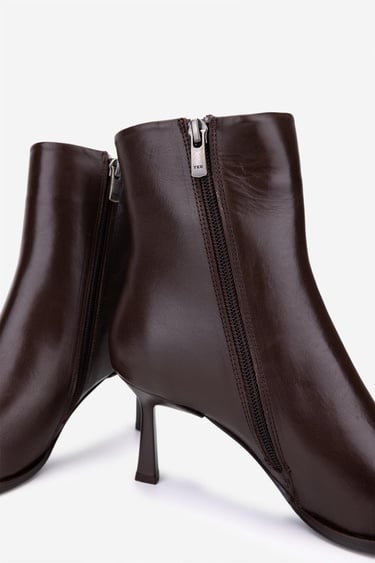  Valmenti Kadın Hakiki Deri Kahverengi Topuklu Bot