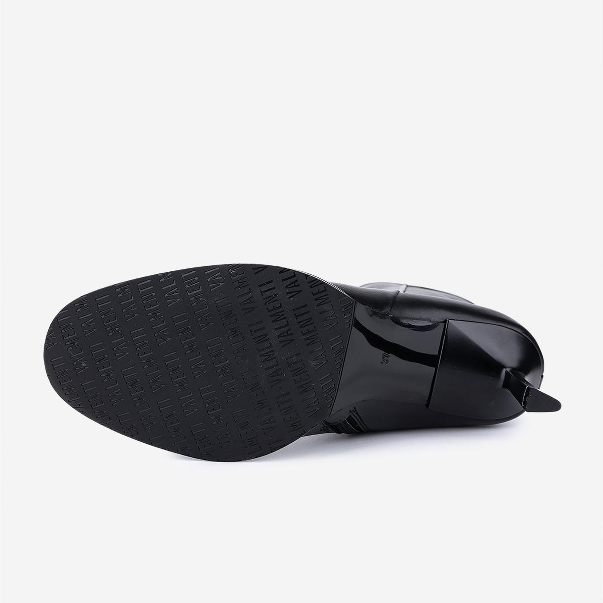 Valmenti Kadın Hakiki Deri Siyah Deri Topuklu Bot