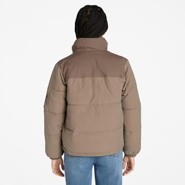  Timberland Welch Mountain Synthetic Insulated Puffer Kadın Kahverengi Ceket