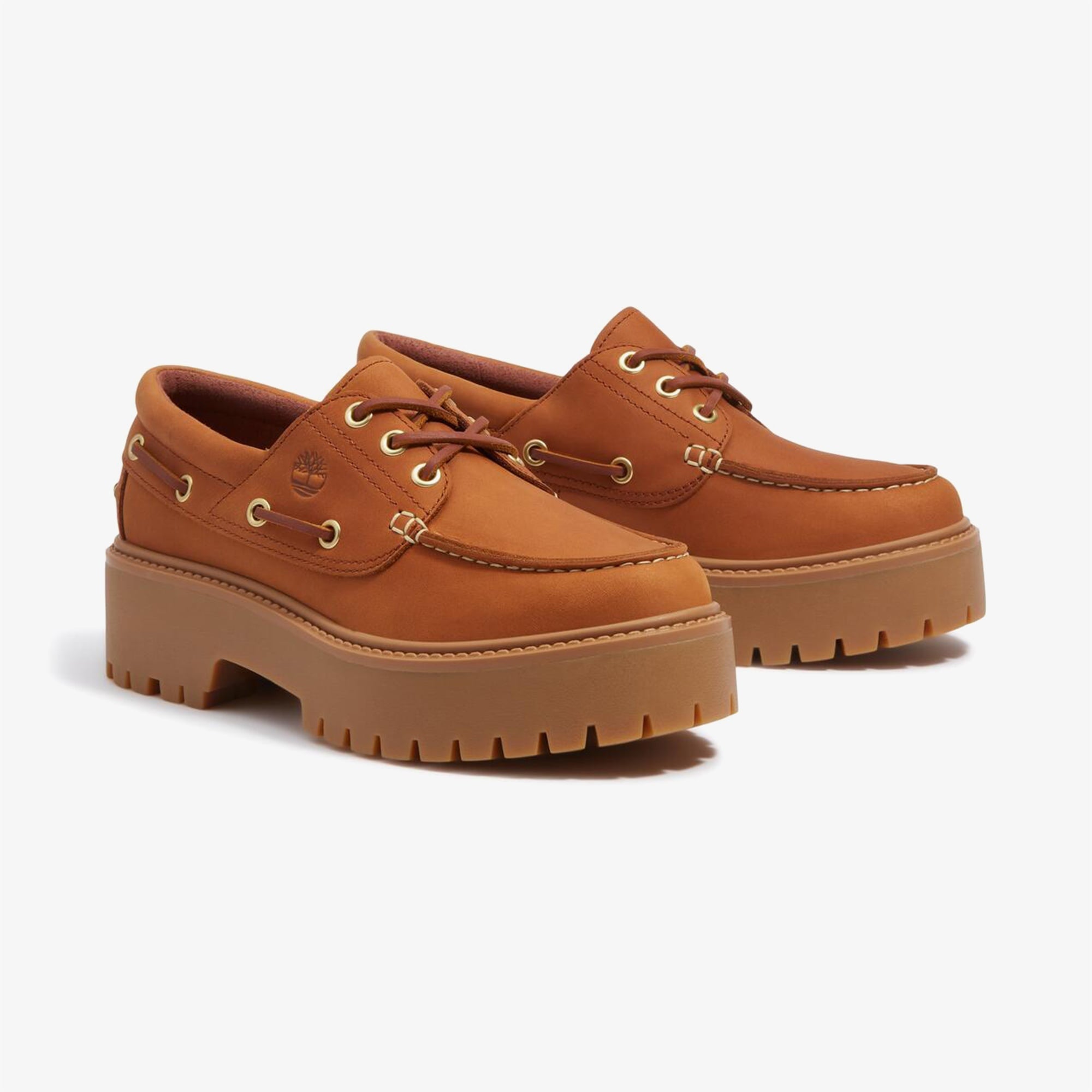 Timberland Stone Street Kadın Kahverengi Tekne Ayakkabısı