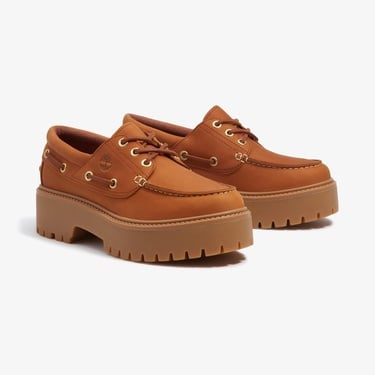  Timberland Stone Street Kadın Kahverengi Tekne Ayakkabısı