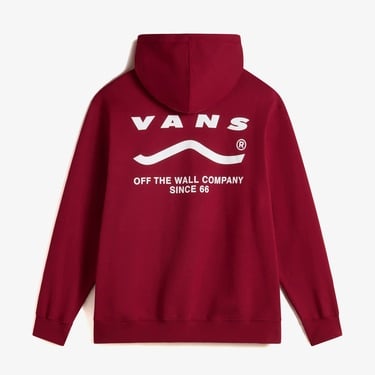  Vans Deteremined Pullover Erkek Bordo Sweatshırt
