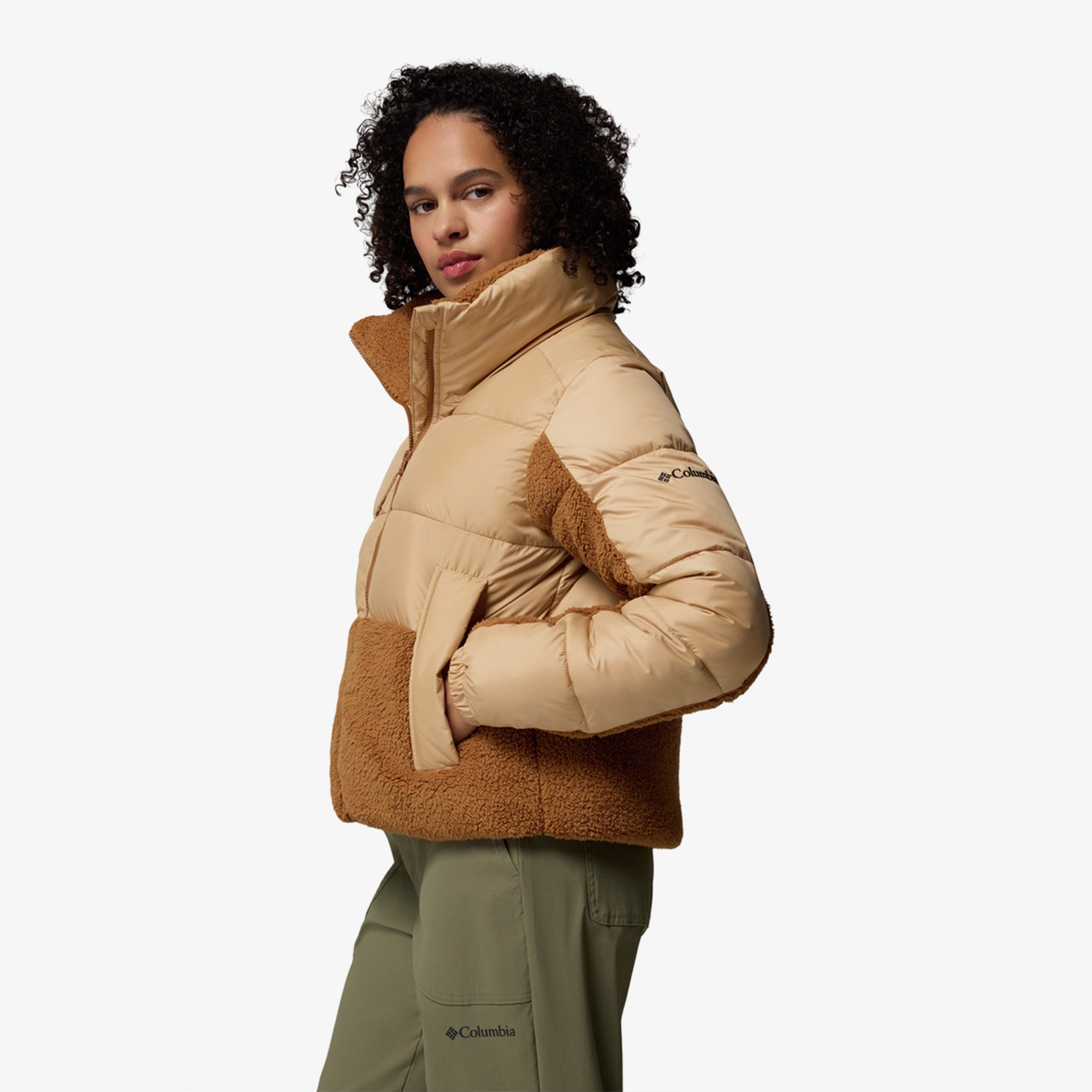 Columbia Leadbetter Kadın Kahverengi Mont