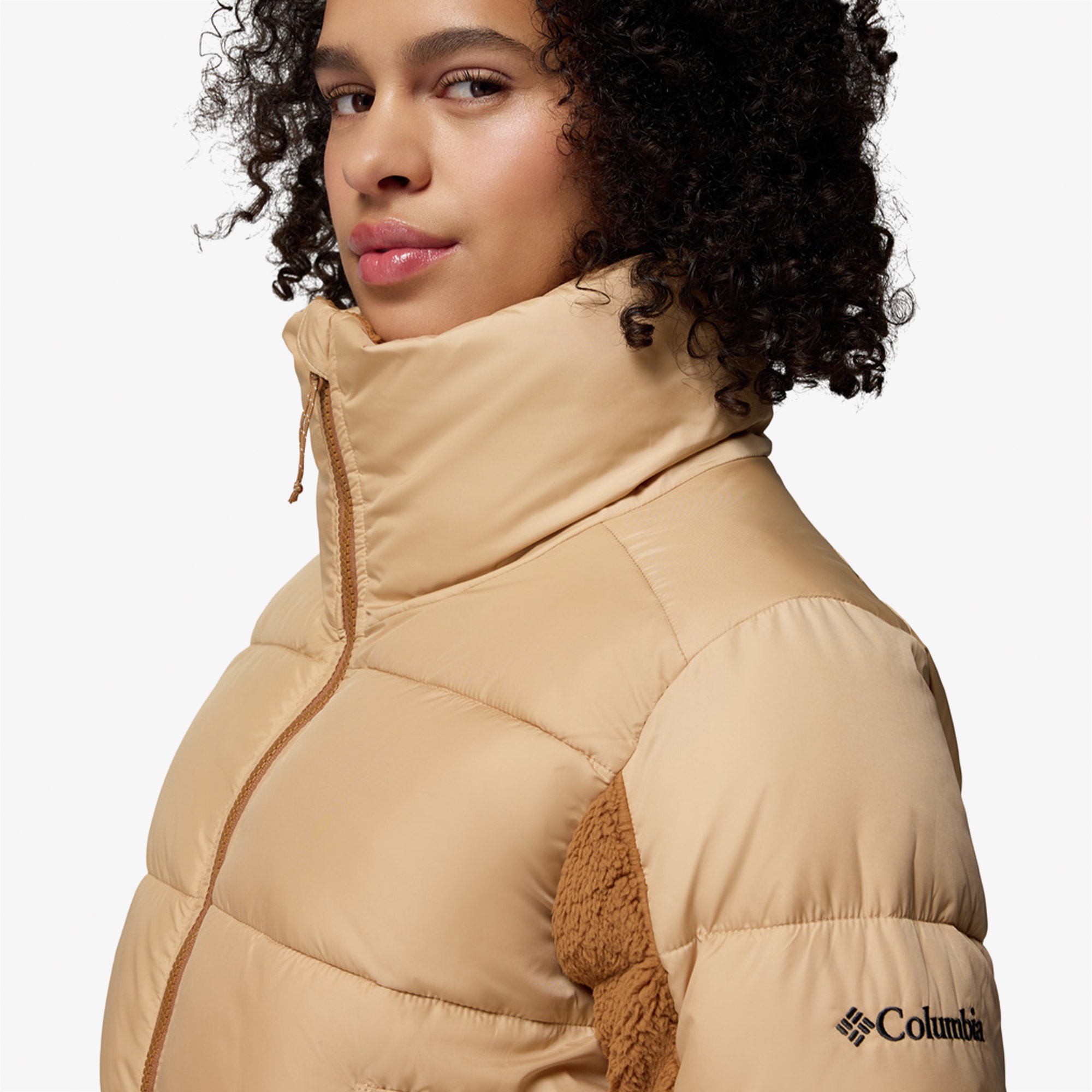 Columbia Leadbetter Kadın Kahverengi Mont