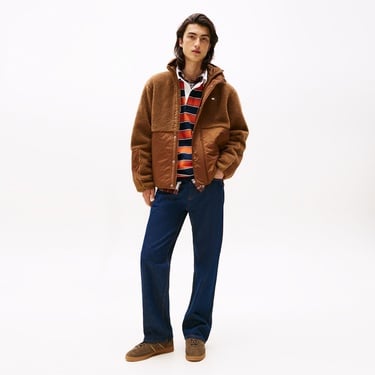  Tommy Hilfiger Relaxed Fit Erkek Kahverengi Ceket