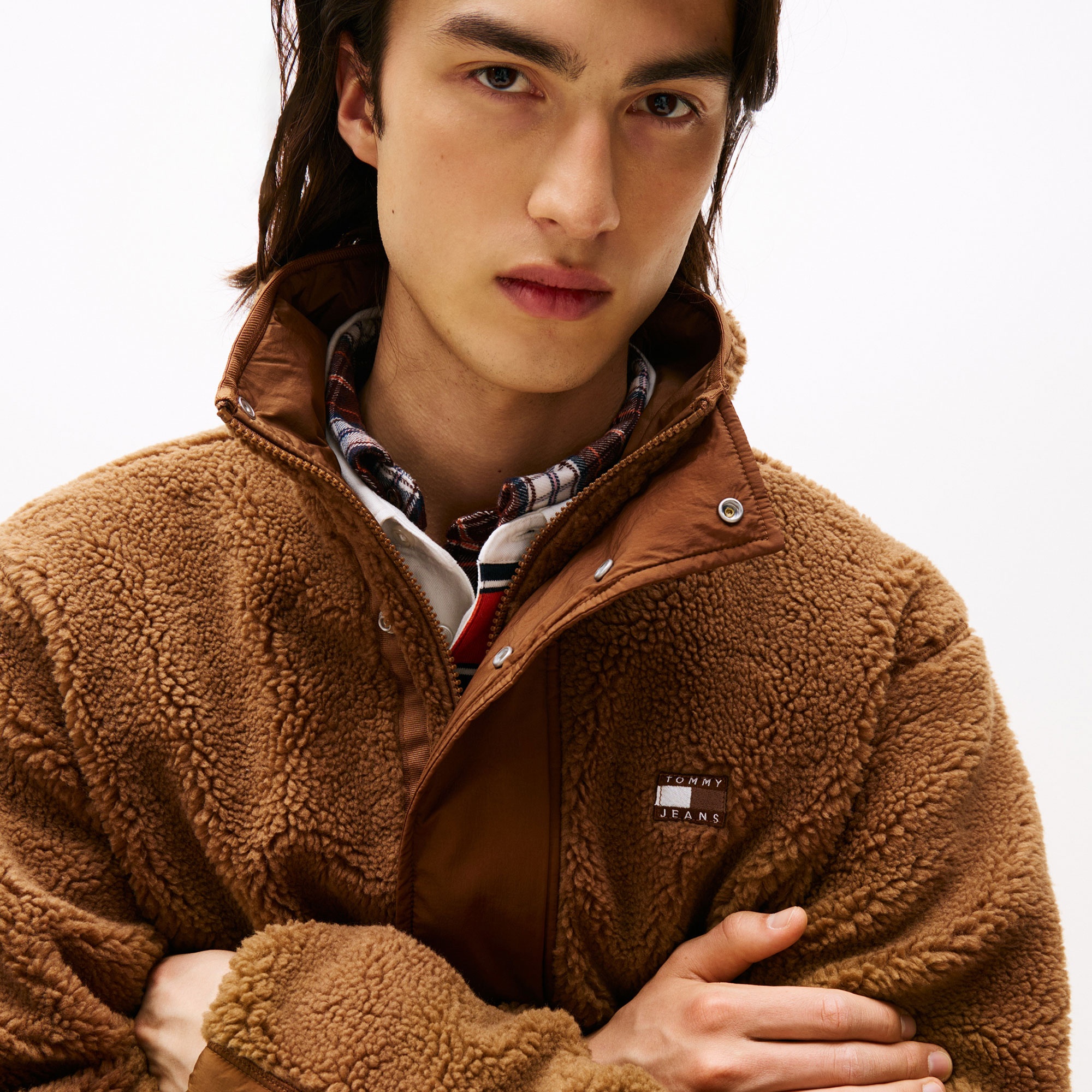 Tommy Hilfiger Relaxed Fit Erkek Kahverengi Ceket