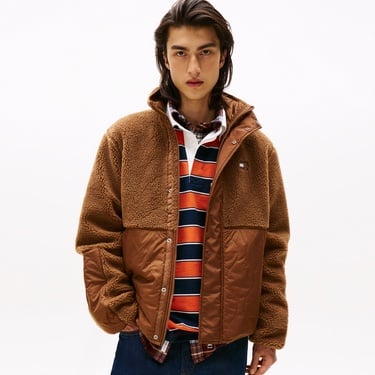  Tommy Hilfiger Relaxed Fit Erkek Kahverengi Ceket