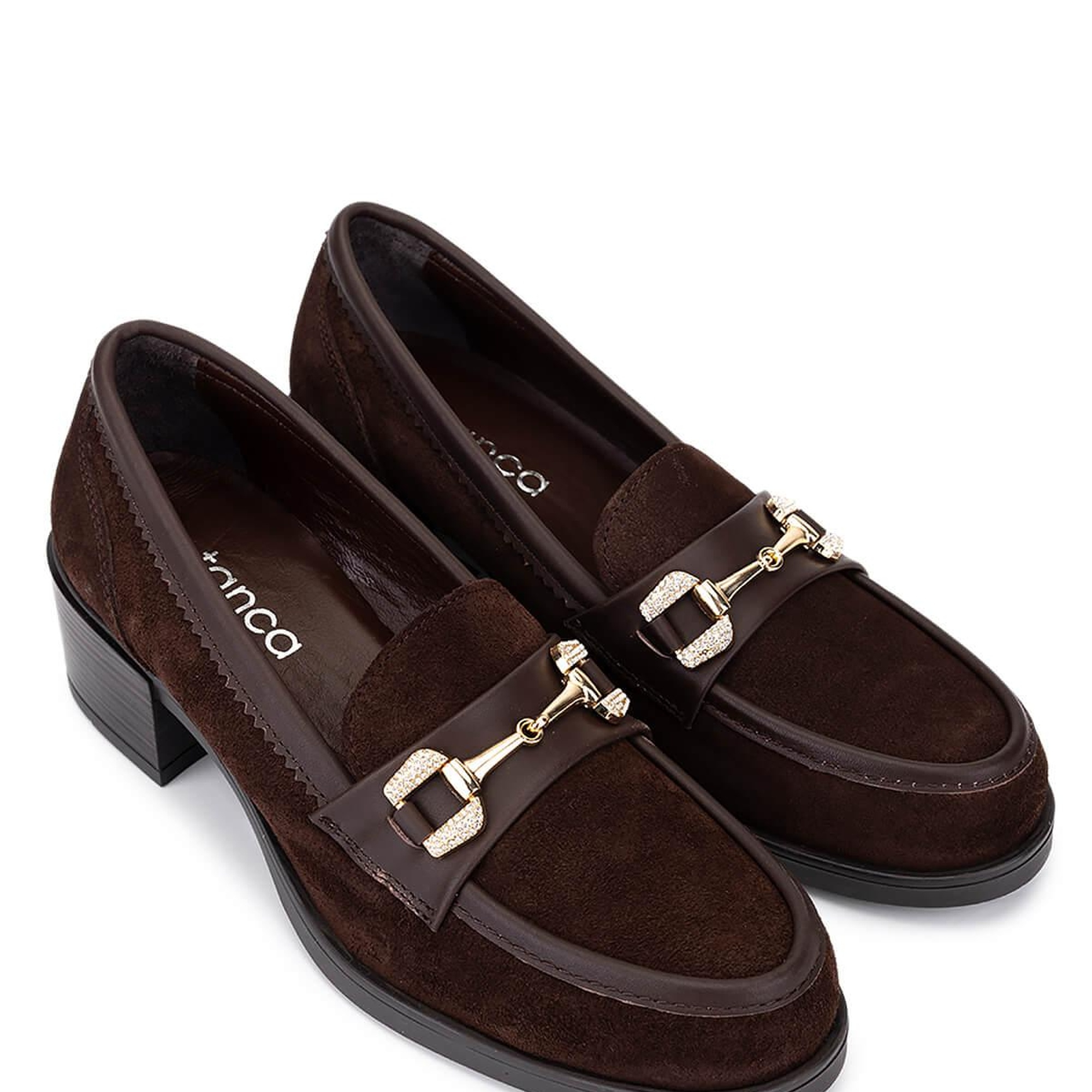 Tamer Tanca Kadın Hakiki Deri Kahverengi Makosen Ayakkabı