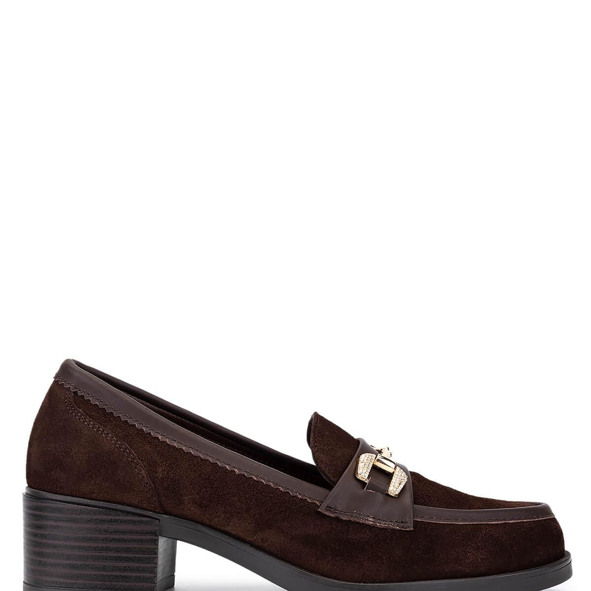 Tamer Tanca Kadın Hakiki Deri Kahverengi Makosen Ayakkabı