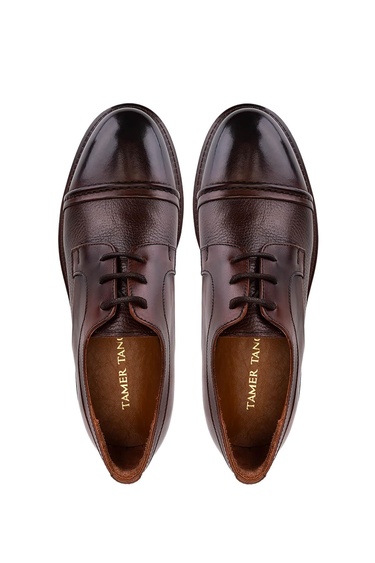  Tamer Tanca Erkek Hakiki Deri Taba Klasik Ayakkabı
