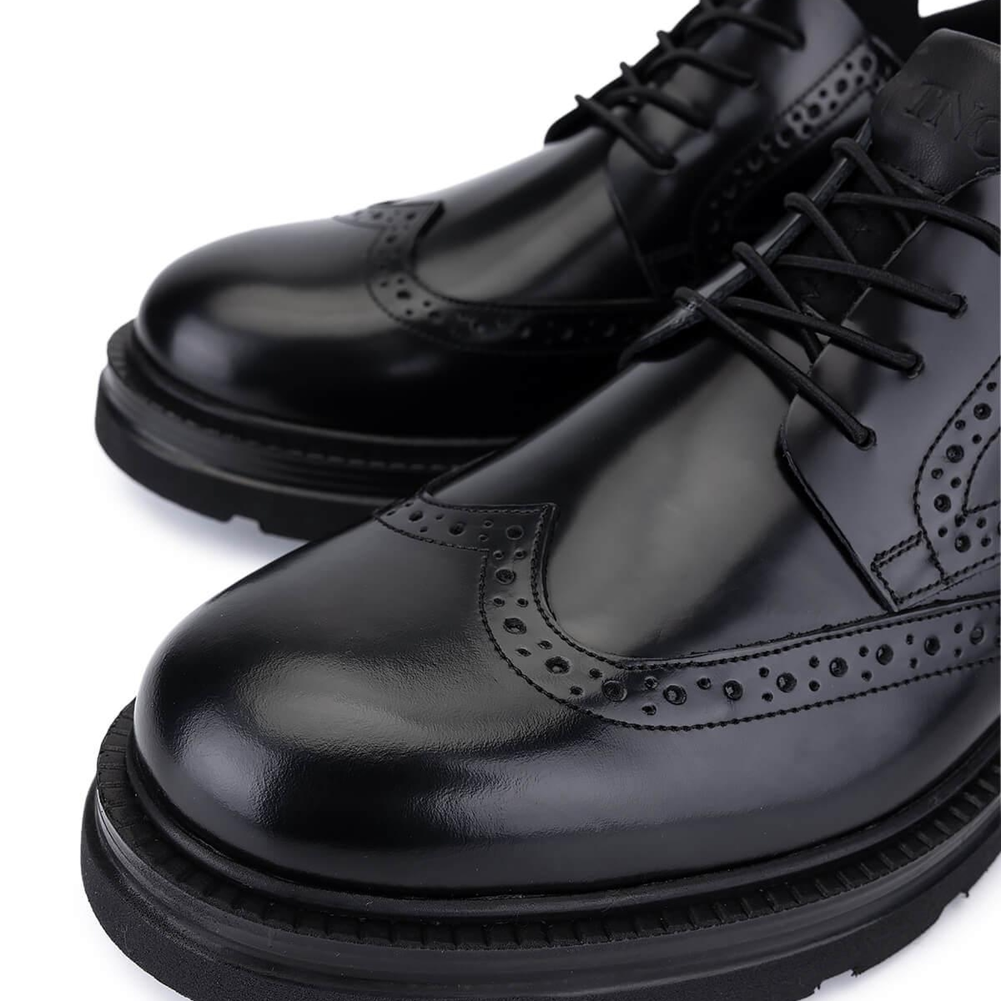 Tamer Tanca Erkek Hakiki Deri Siyah Açma Casual Ayakkabı