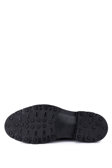  Tamer Tanca Erkek Hakiki Deri Siyah Açma Klasik Ayakkabı