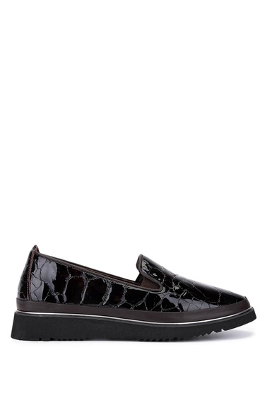  Tamer Tanca Kadın Hakiki Deri Kahverengi Comfort Ayakkabı