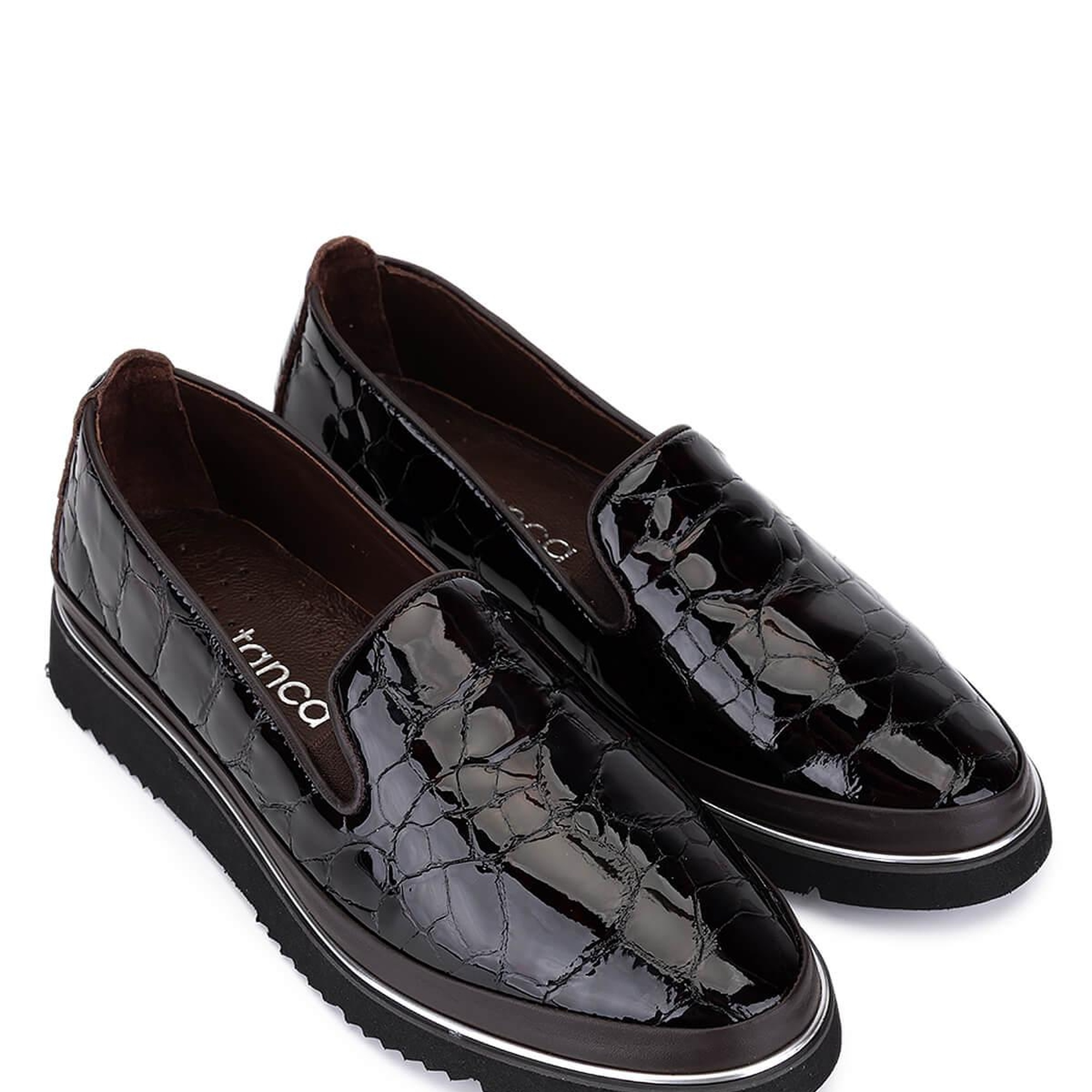 Tamer Tanca Kadın Hakiki Deri Kahverengi Comfort Ayakkabı