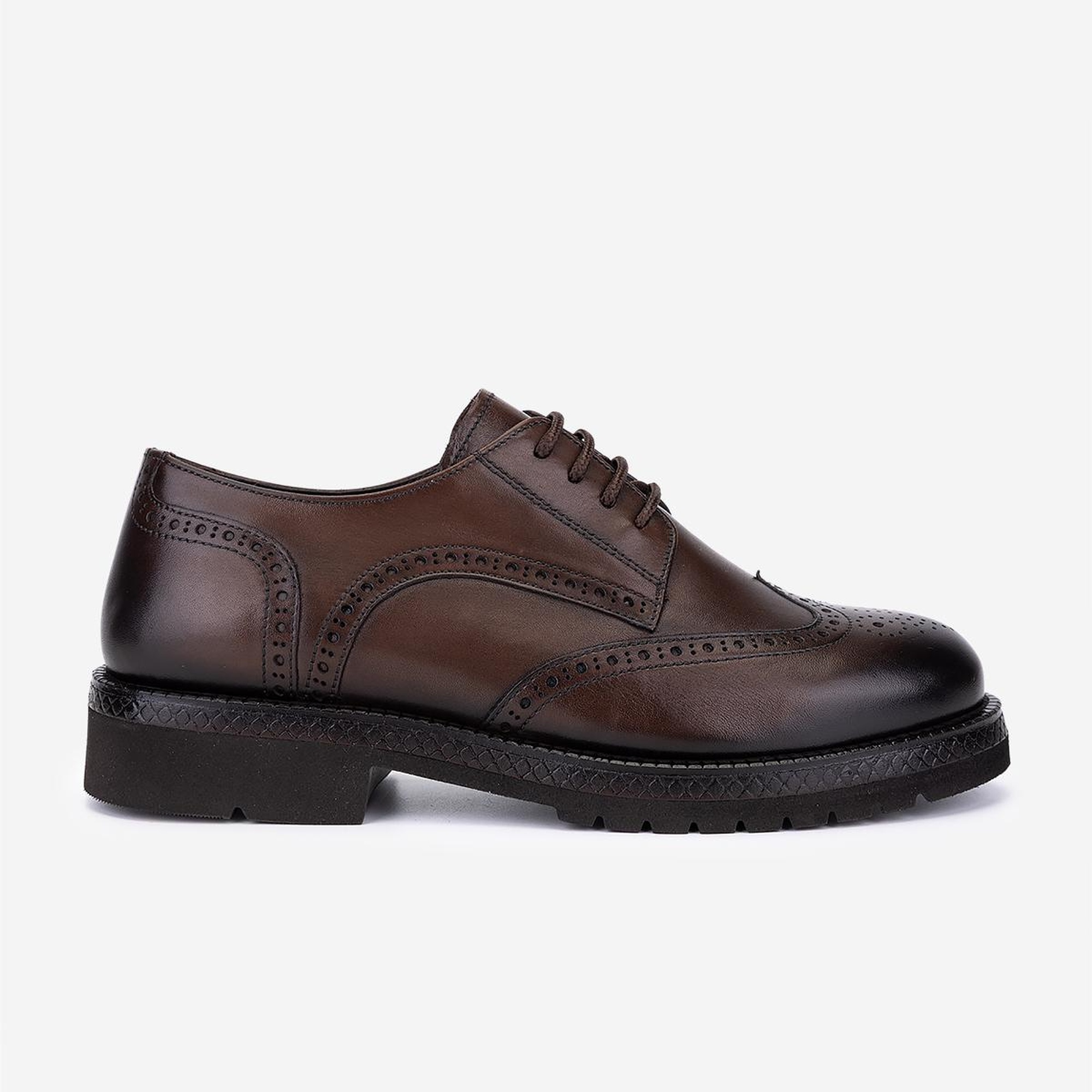 Valmenti Kadın Hakiki Deri Kahverengi Casual Ayakkabı