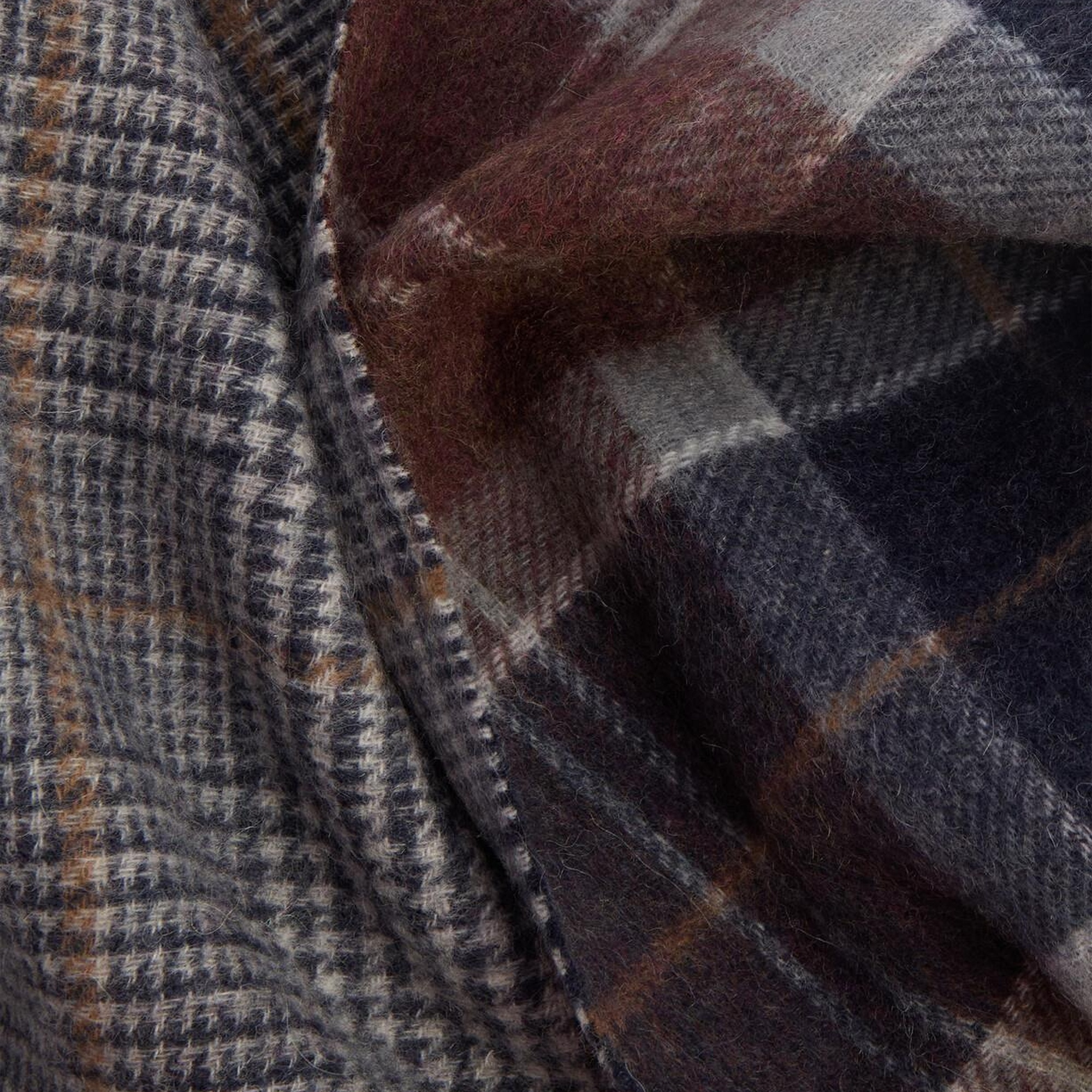 Barbour Dramside Çift Taraflı Atkı