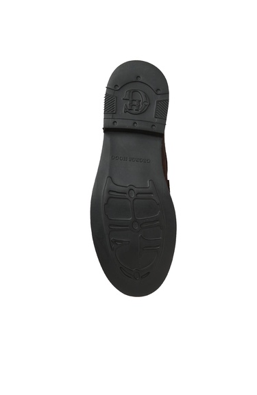  George Hogg Kadın Acı Kahve Tokalı Deri Loafer